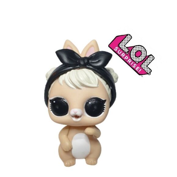 LOL Surprise Pets Cottontail Q.T. Bunny Wave 1 Eye Spy Pets Mini Figure Playset - Picture 1 of 6